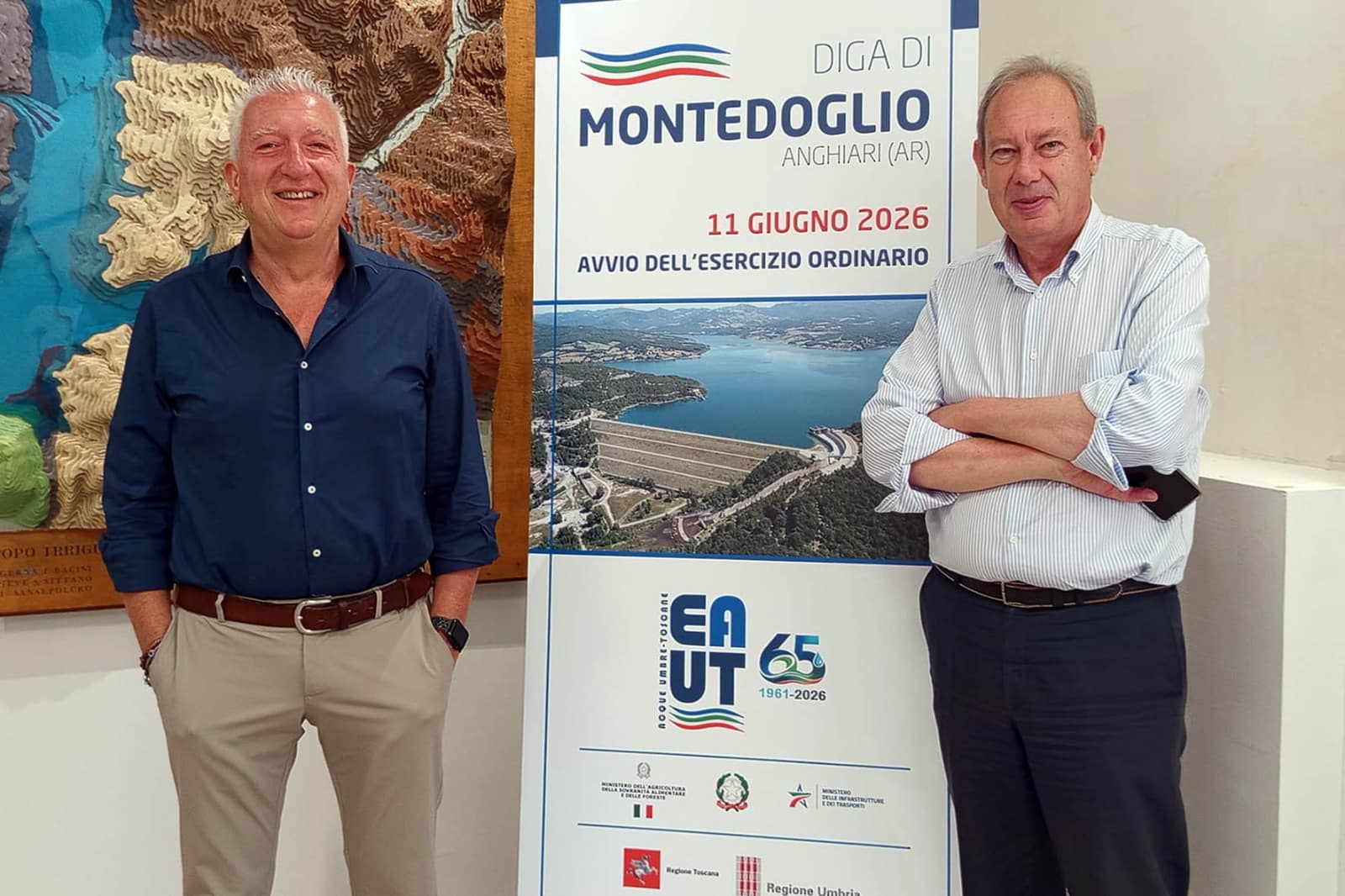 entrata in esercizio ordinario di Montedoglio