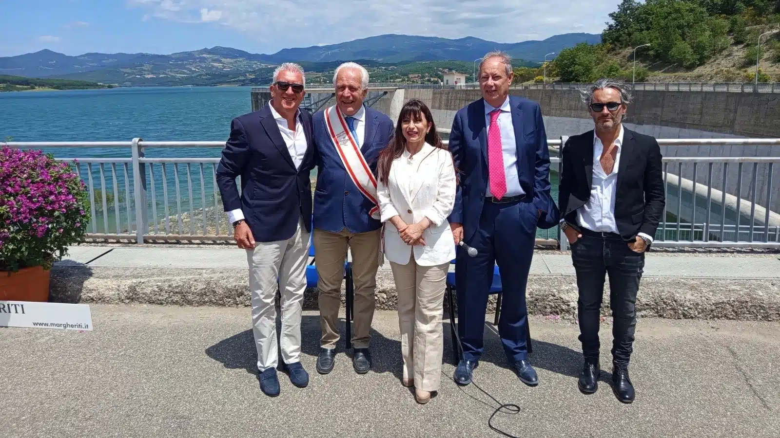 Andrea Canali, Thomas Cerbini, Eugenio Giani,